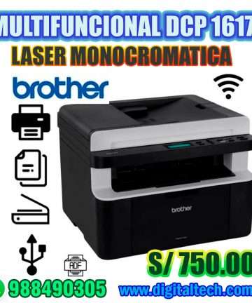 Impresora Brother Multifuncion Laser Dcp-1617nw